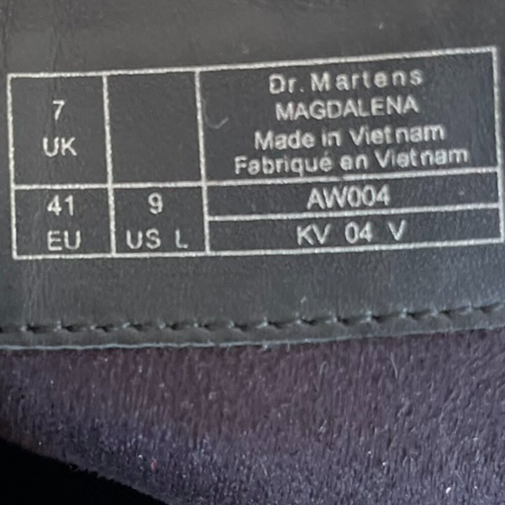 Dr. Martens Black Heeled Boots - Picture 13 of 13